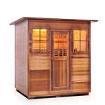 Enlighten Sauna Sierra 4 Full Spectrum Infrared Sauna - Elite Vitality