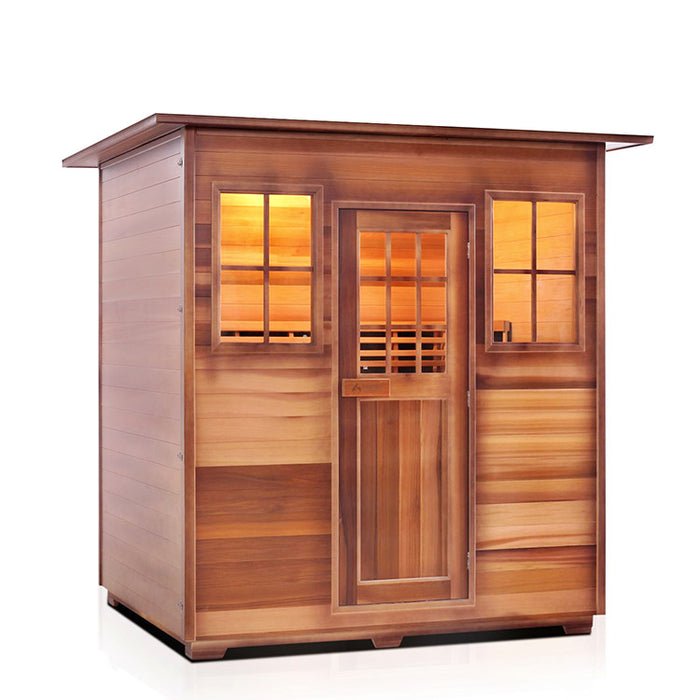 Enlighten Sauna Sierra 4 Full Spectrum Infrared Sauna - Elite Vitality