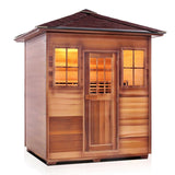 Enlighten Sauna Sierra 4 Full Spectrum Infrared Sauna - Elite Vitality