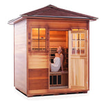 Enlighten Sauna Sierra 4 Full Spectrum Infrared Sauna - Elite Vitality