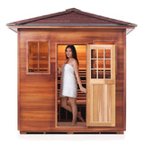 Enlighten Sauna Sierra 5 Full Spectrum Infrared Sauna - Elite Vitality