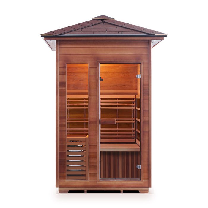 Enlighten Sauna SunRise 2 Dry Traditional Sauna - Elite Vitality