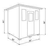 Enlighten SIERRA 8 Infrared Sauna - Elite Vitality