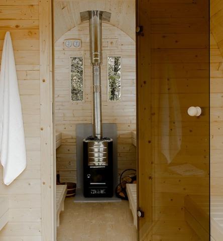 Harvia WHP1500 - Sauna Wood Stove Chimney Kit, 1500mm, Stainless Steel - Elite Vitality