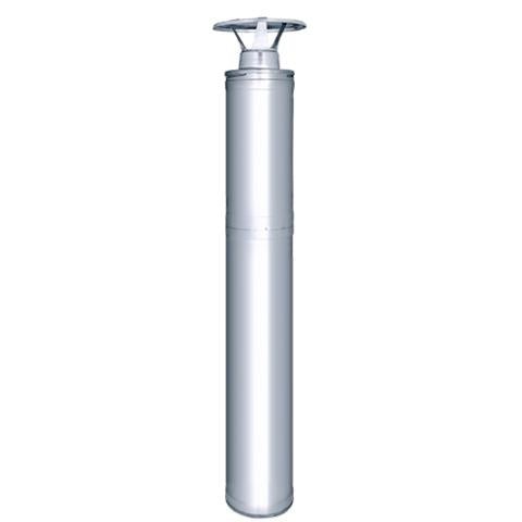 Harvia WHP1500 - Sauna Wood Stove Chimney Kit, 1500mm, Stainless Steel
