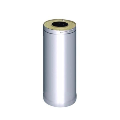 Harvia WHP500 - Sauna Wood Stove Chimney Extension, 500mm, Stainless Steel