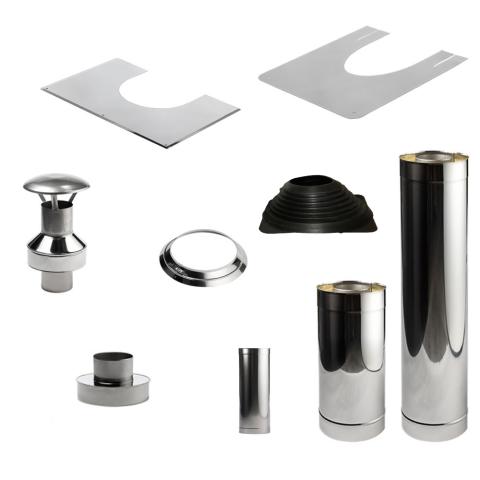 HUUM Barrel Chimney Kit - Elite Vitality