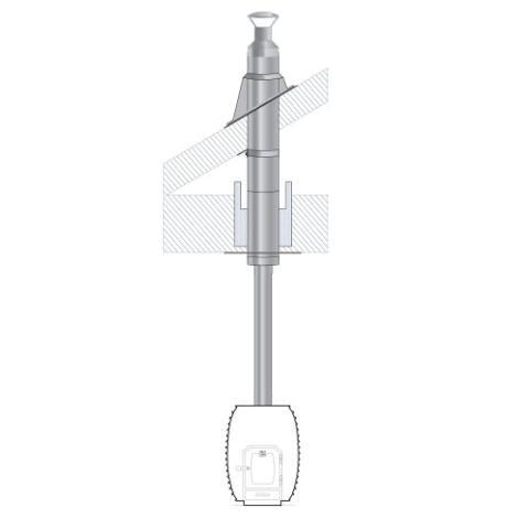 HUUM Thru-Ceiling Chimney Kit - Elite Vitality
