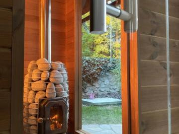 HUUM Thru-Ceiling Chimney Kit - Elite Vitality