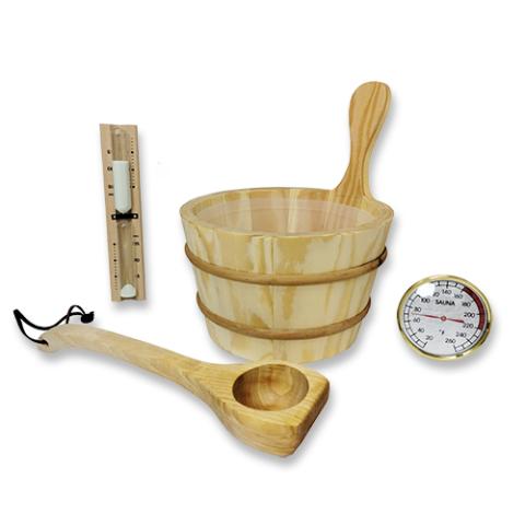 SaunaLife Bucket and Ladle Package - Elite Vitality