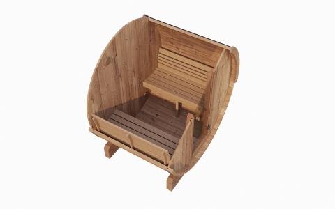 SaunaLife Model E6 Sauna Barrel - Elite Vitality