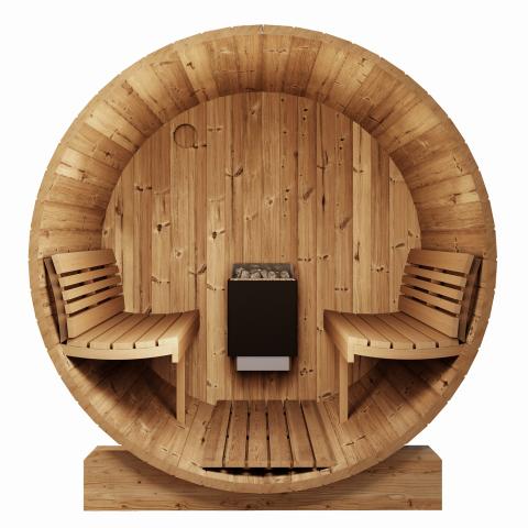 SaunaLife Model E6 Sauna Barrel - Elite Vitality