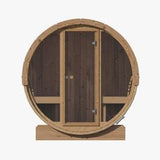 SaunaLife Model E7G Sauna Barrel Glass Front - Elite Vitality