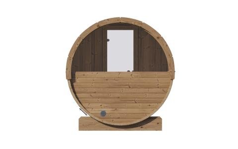 SaunaLife Model E7W Sauna Barrel-Window - Elite Vitality