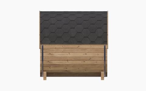 SaunaLife Model E8W Sauna Barrel-Window - Elite Vitality