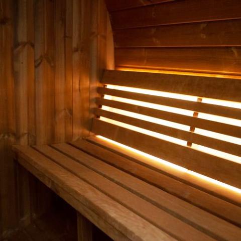 SaunaLife Model E8W Sauna Barrel-Window - Elite Vitality