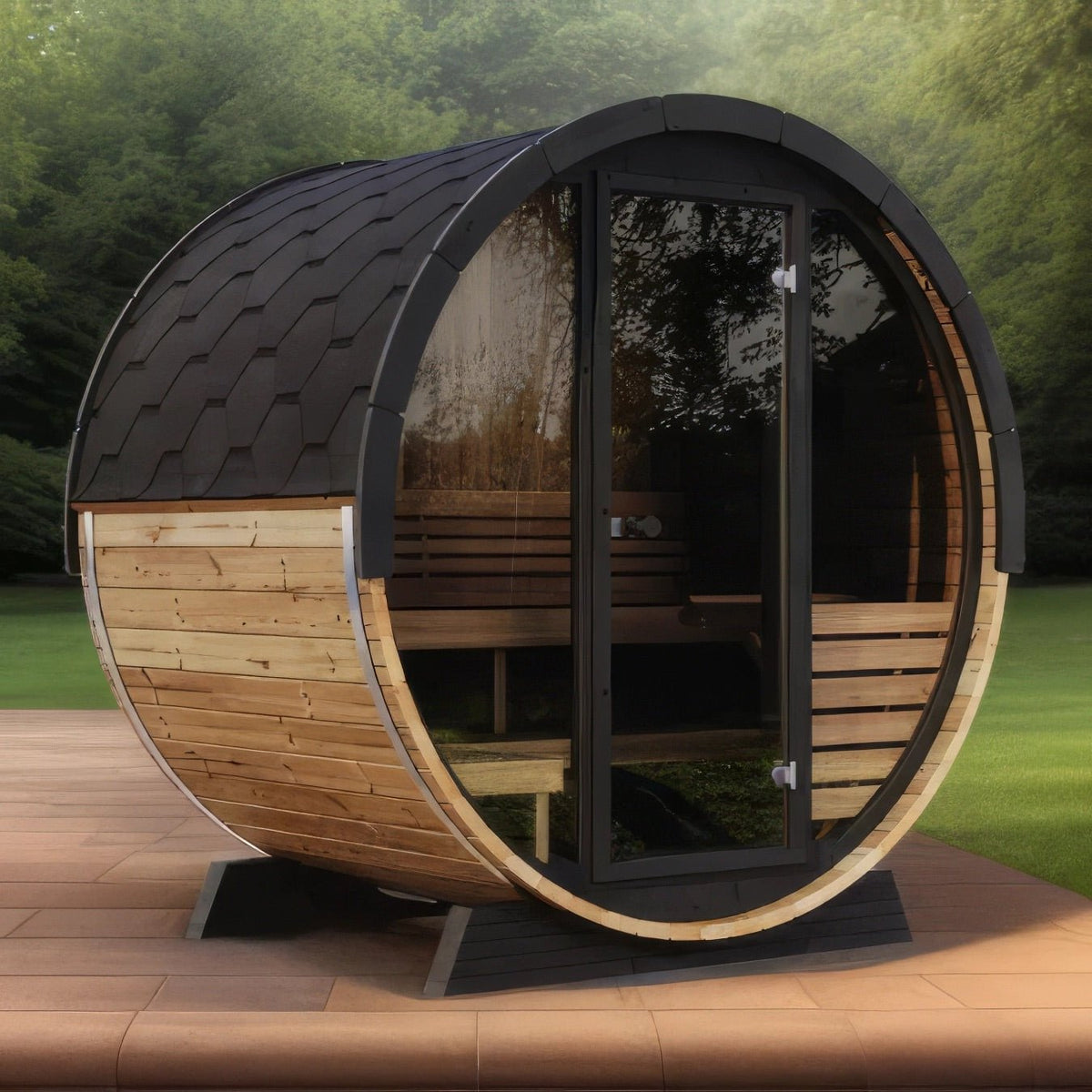 SaunaLife Model EE6G Sauna Barrel - Elite Vitality