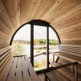 SaunaLife Model EE8G Sauna Barrel - Elite Vitality
