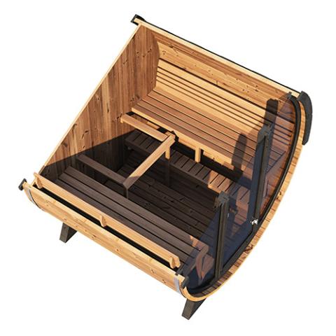 SaunaLife Model EE8G Sauna Barrel - Elite Vitality