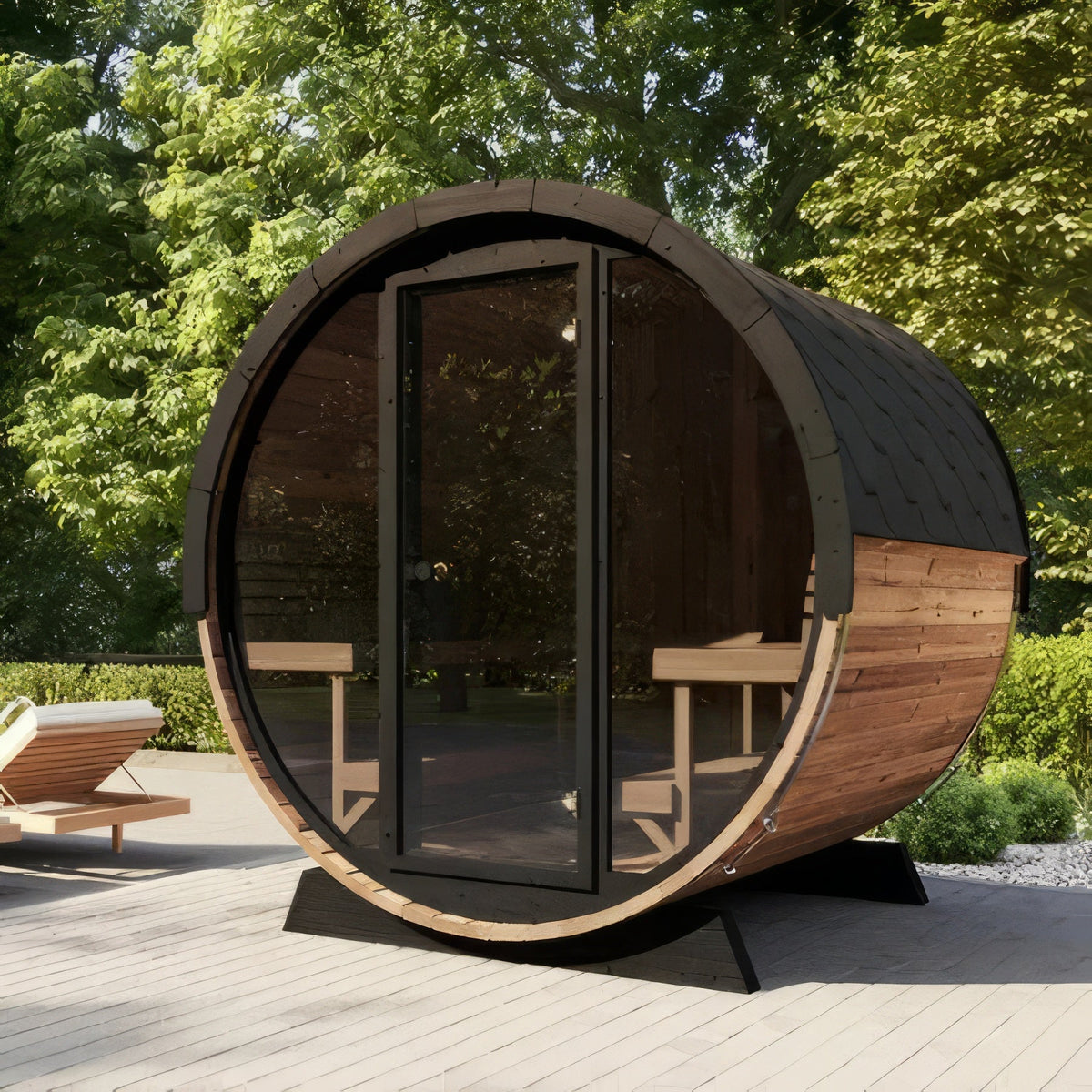 SaunaLife Model EE8G Sauna Barrel - Elite Vitality