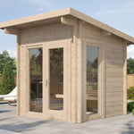 SaunaLife Model G4 Outdoor Sauna Kit - Elite Vitality