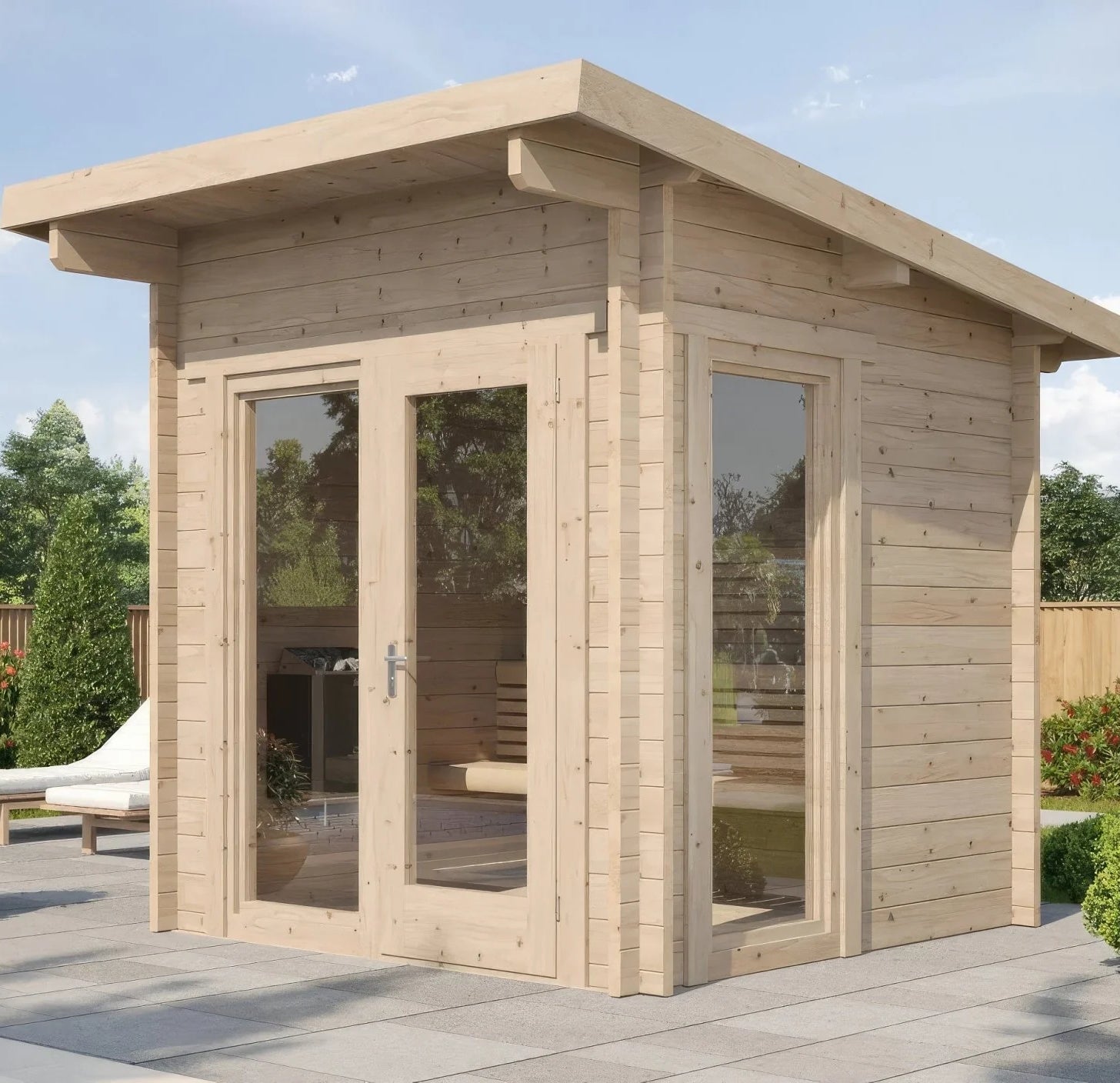 SaunaLife Model G4 Outdoor Sauna Kit - Elite Vitality