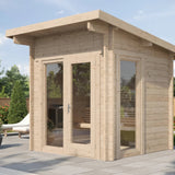 SaunaLife Model G4 Outdoor Sauna Kit - Elite Vitality