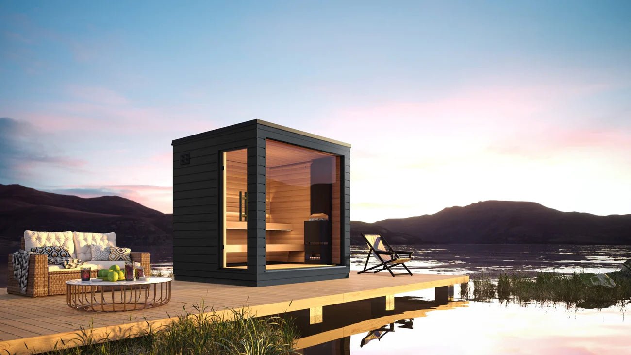 SAUNALIFE MODEL G6 PRE-ASSEMBLED OUTDOOR SAUNA - Elite Vitality