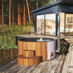 SaunaLife Model S4N Wood-Fired Hot Tub - Elite Vitality