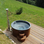 SaunaLife Model S4N Wood-Fired Hot Tub - Elite Vitality