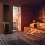 Saunum AIR 10 WiFi Sauna Heater Package - Black - Elite Vitality