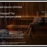 Saunum AIR 50 WiFi Sauna Heater Package - Black - Elite Vitality
