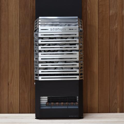 Saunum AIR 50 WiFi Sauna Heater Package - Stainless - Elite Vitality