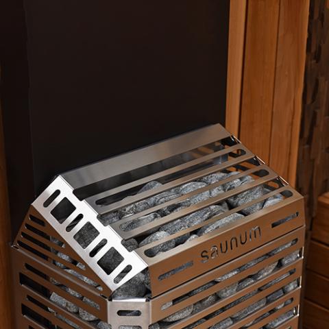Saunum AIR 7 WiFi Sauna Heater Package 6.4 kW - Elite Vitality