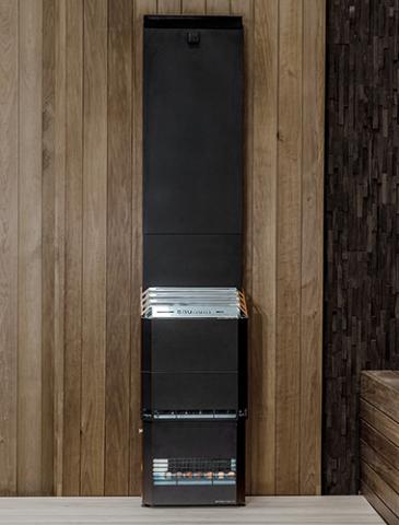 Saunum Air Sauna Heater Package w/ Remote Control Black - Elite Vitality